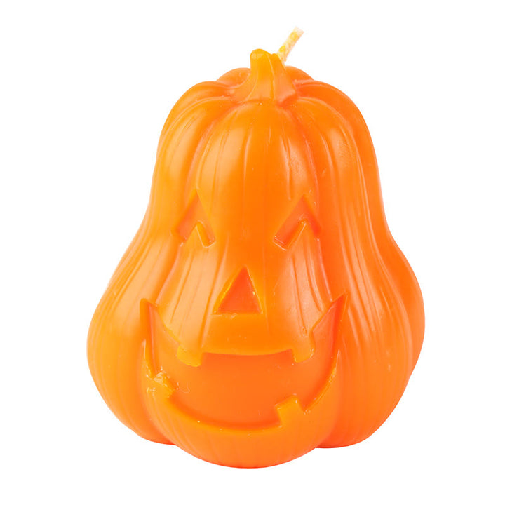 Vela perfumada con forma de calavera y calabaza de Olivenorma