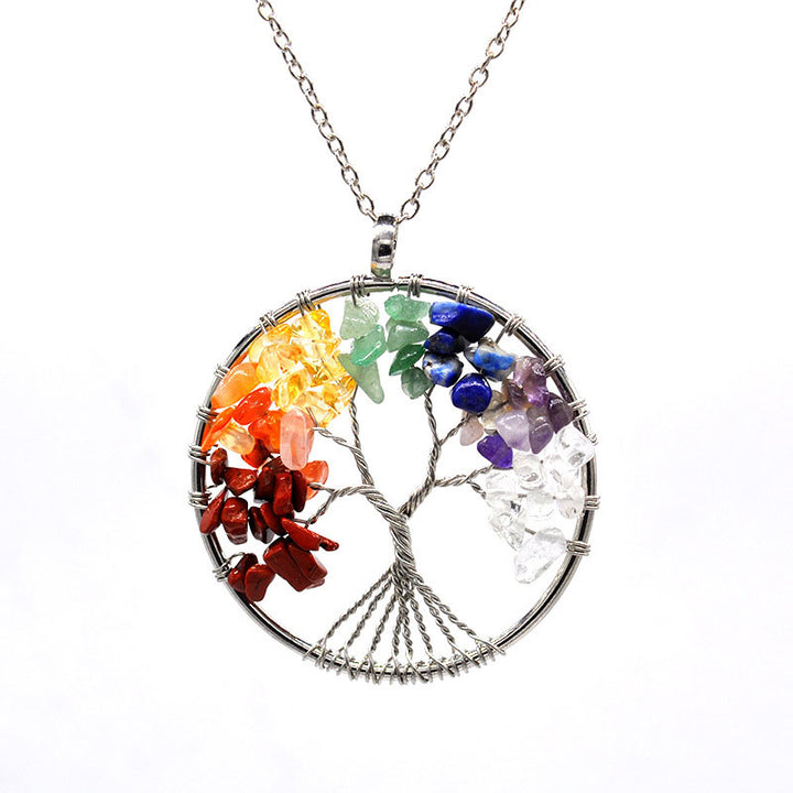 Collar de sanación de chakras con orgón de Olivenorma 