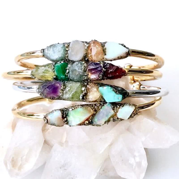 Pulsera con significado y piedra natal personalizada de Olivenorma