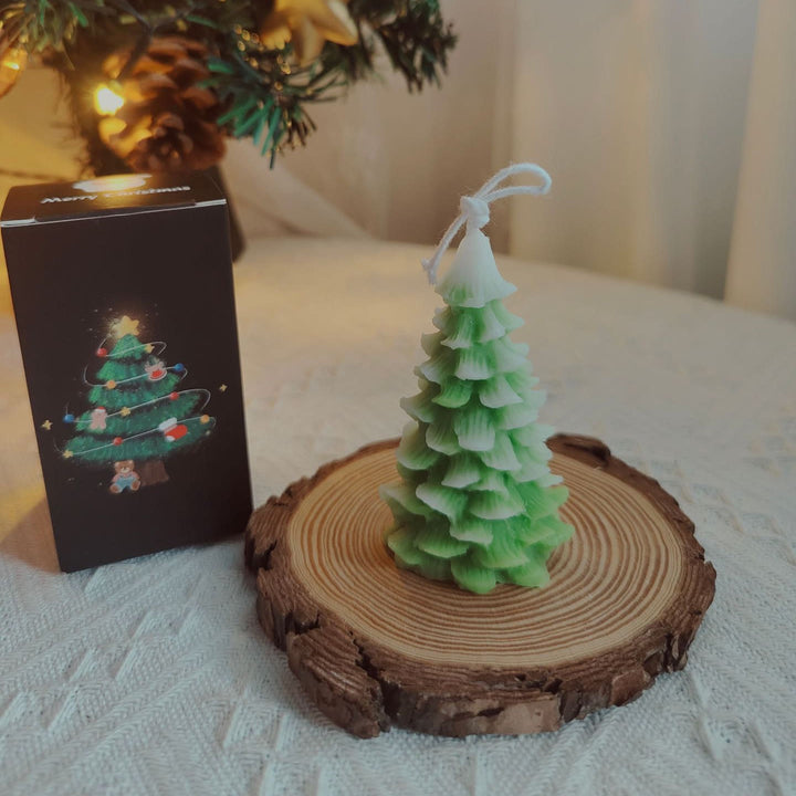Vela de árbol de Navidad tallada de Olivenorma 