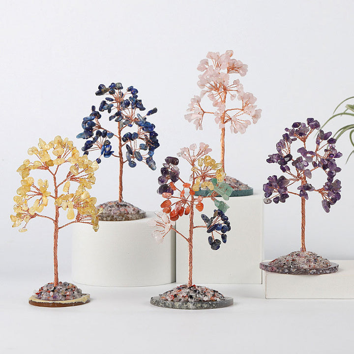Árbol de Feng Shui de los chakras de la fuerza y ​​el crecimiento de Olivenorma 