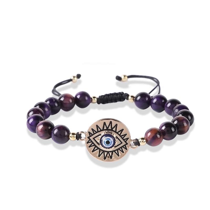 Pulsera de protección contra el mal de ojo de tigre