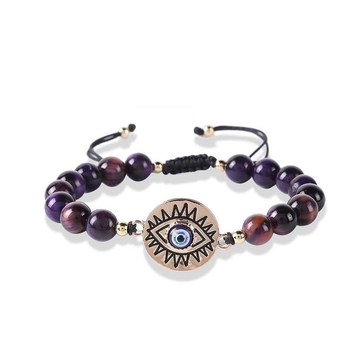 Pulsera de protección contra el mal de ojo de tigre