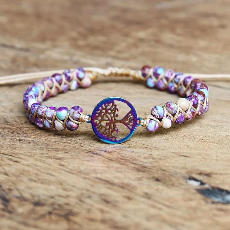Pulsera de piedra de transformación y evolución espiritual de Olivenorma