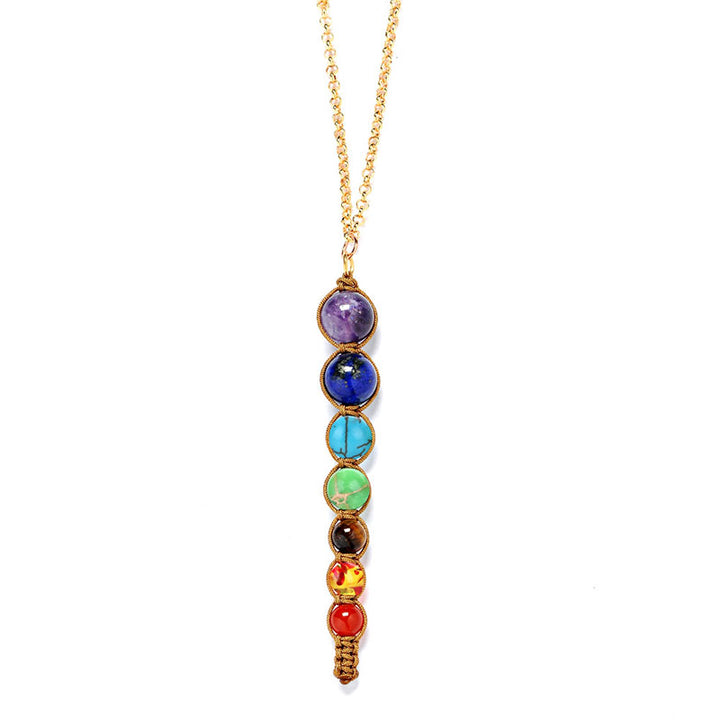 Collar de sanación de chakras con orgón de Olivenorma 