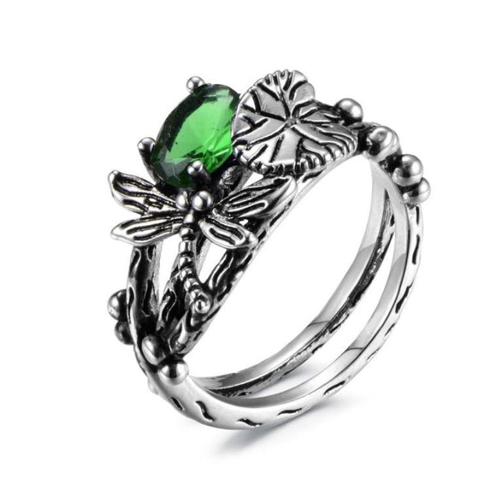Anillo de cristal de protección natural Olivenorma 
