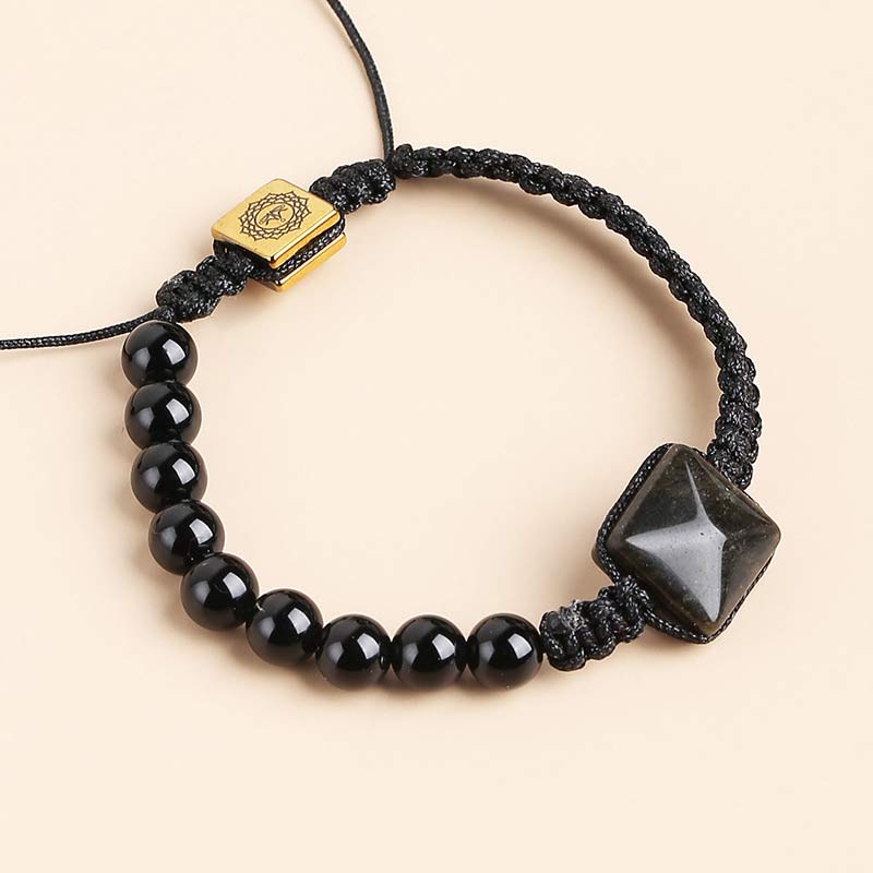 Pulsera protectora de ojo de tigre natural