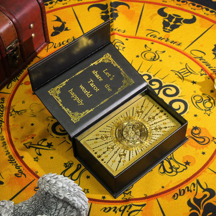 Cartas del Tarot Sol y Luna de Olivenorma 80ps "El Loco" Waite