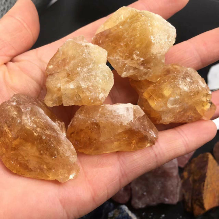 Piedra natural fluorita arcoíris cristalina de Olivenorma