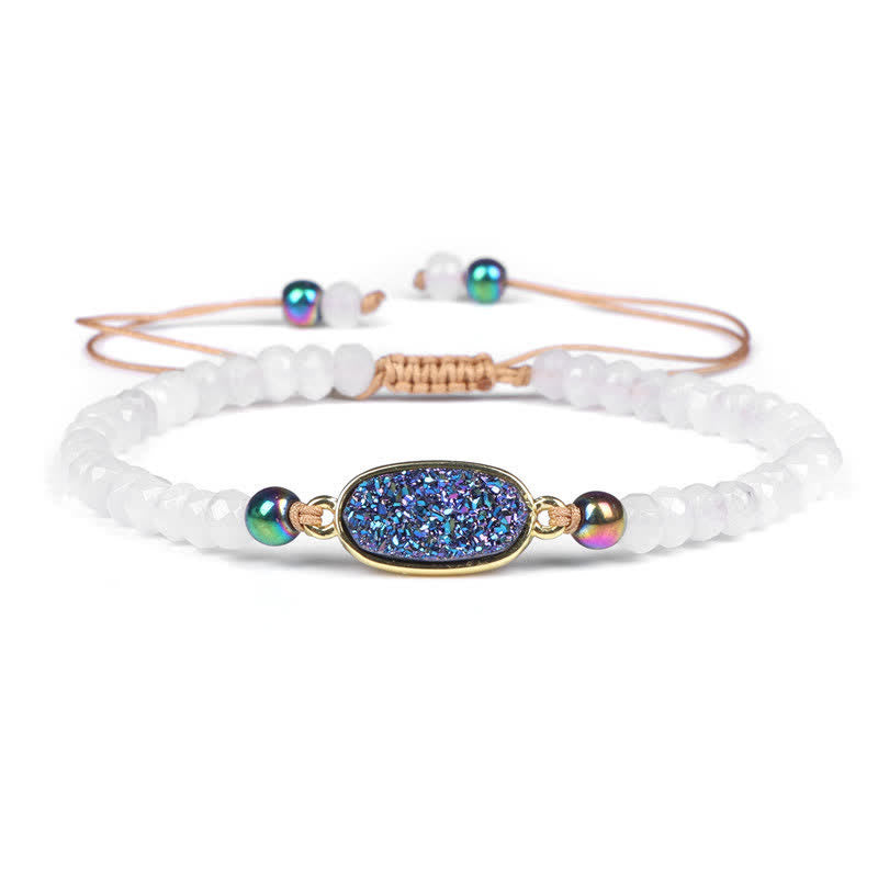 Pulsera de cristal natural facetado Olivenorma 