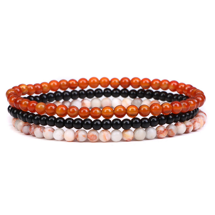 Pulsera de ágata roja Olivenorma para protegerse de las energías negativas