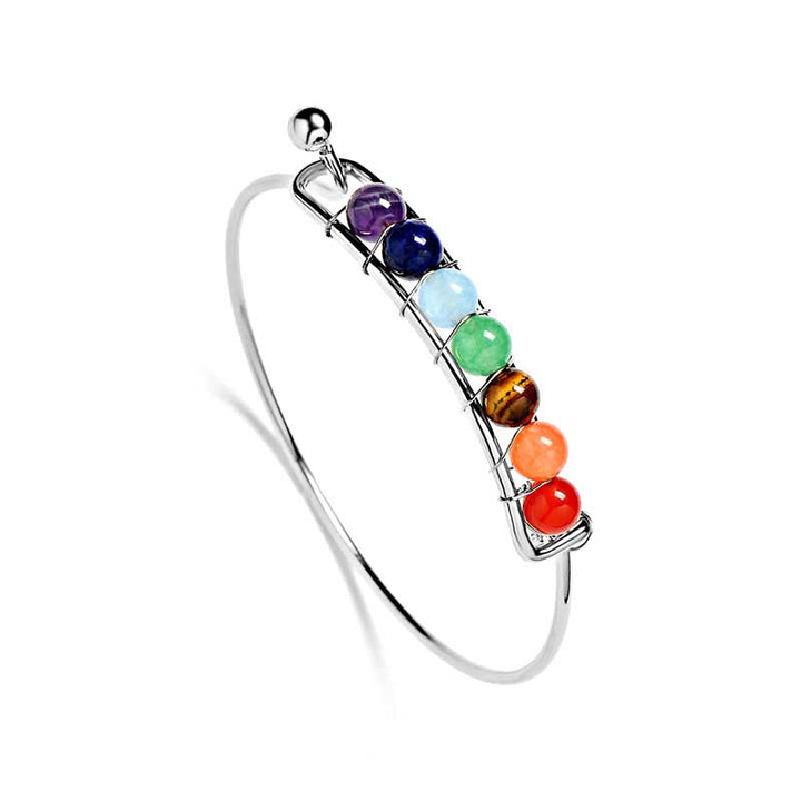 Pulsera de sanación de chakras con orgón de Olivenorma 