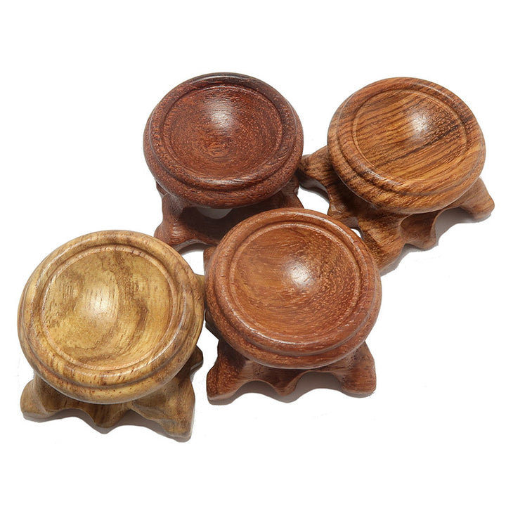 Soportes de madera de Olivenorma para bolas de cristal, esferas, huevos, decoración pastoral