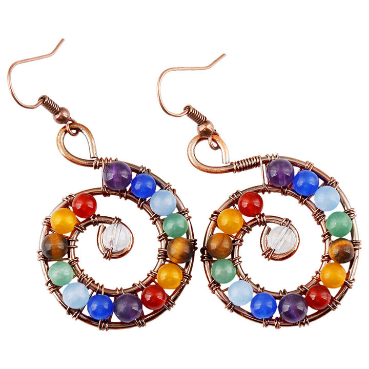Pendientes de orgón de los chakras 