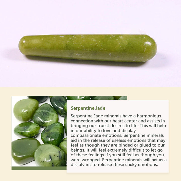 Varitas de cristal curativas con cristales naturales Olivenorma