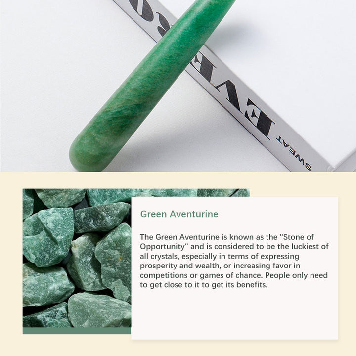 Varitas de cristal curativas con cristales naturales Olivenorma
