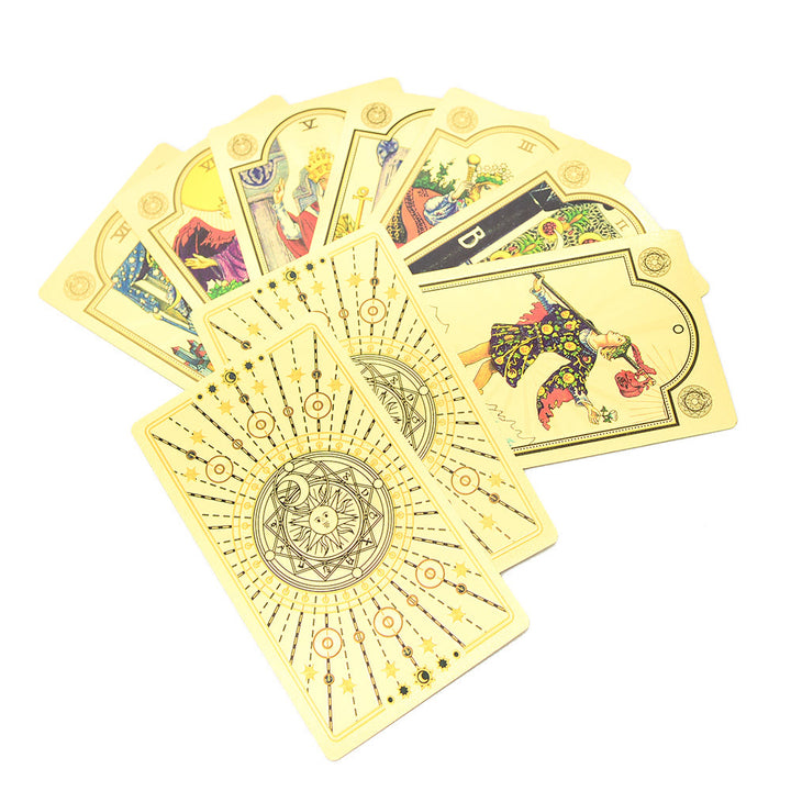 Cartas del Tarot Sol y Luna de Olivenorma 80ps "El Loco" Waite