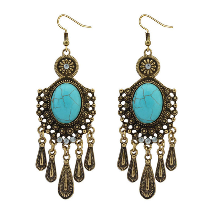 Pendientes de turquesa Olivenorma