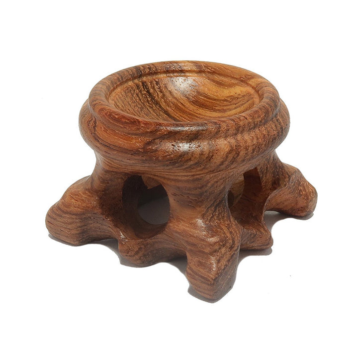 Soportes de madera de Olivenorma para bolas de cristal, esferas, huevos, decoración pastoral