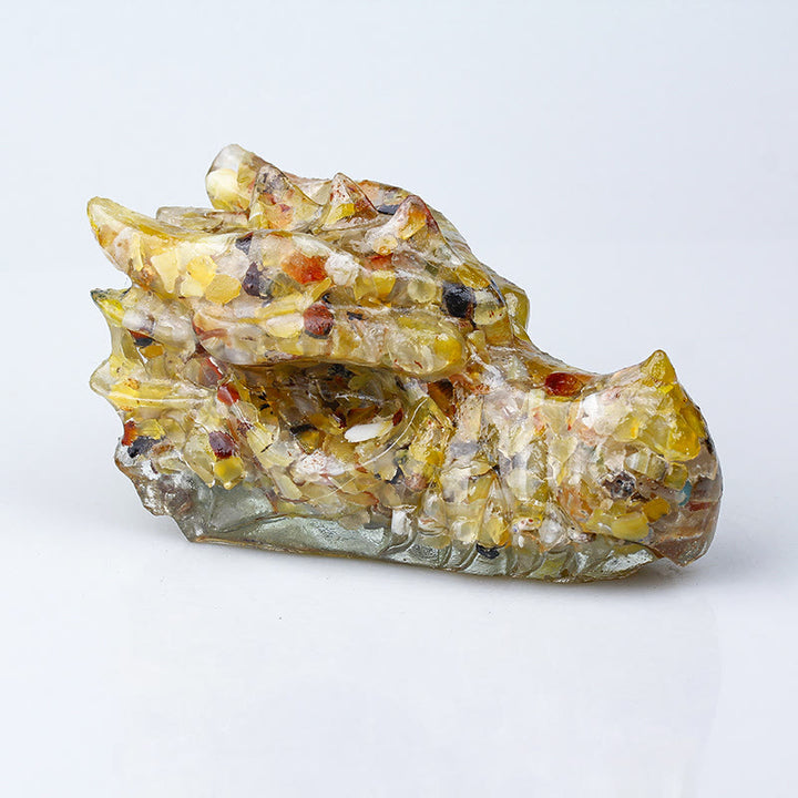 Adorno de piedra preciosa para grifo de epoxi de cristal Olivenorma de 1 kg