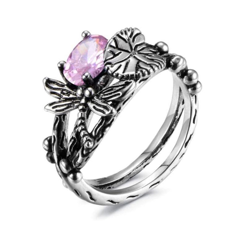 Anillo de cristal de protección natural Olivenorma 
