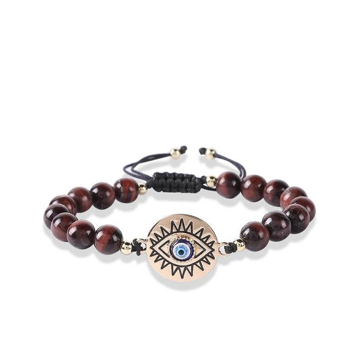 Pulsera de protección contra el mal de ojo de tigre