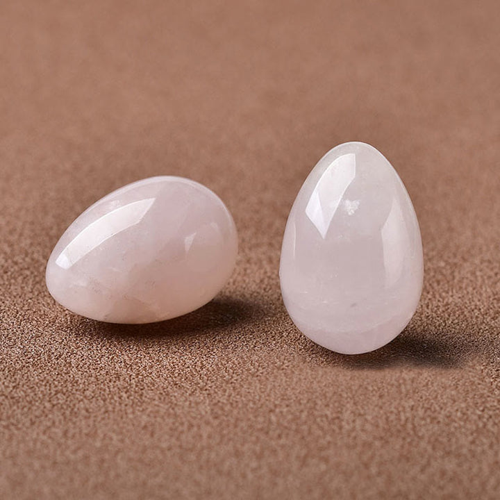 Huevos de cristal naturales energéticos de Olivenorma 