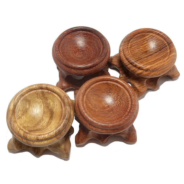 Soportes de madera de Olivenorma para bolas de cristal, esferas, huevos, decoración pastoral